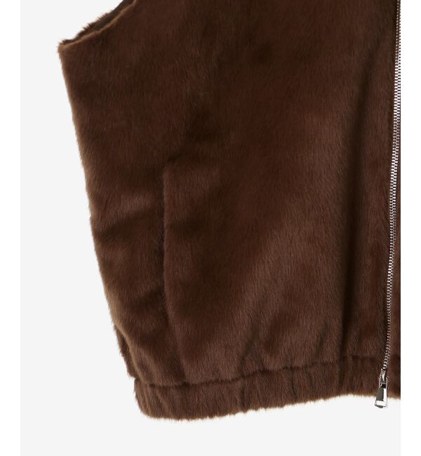  「ファーフードベスト」|その他|