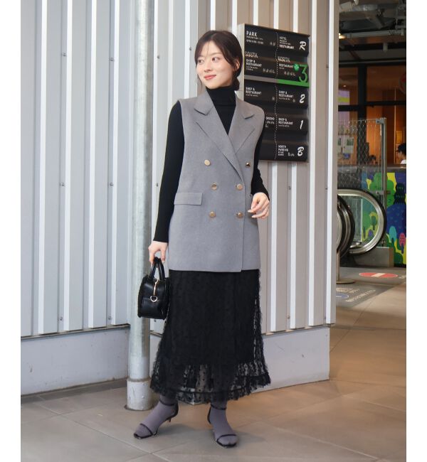  「《手洗い可能》TORRAZZO DONNAミラノリブニットベスト」|その他|