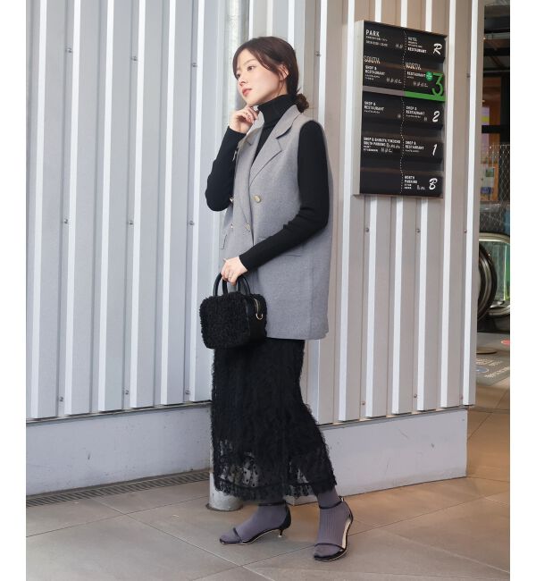  「《手洗い可能》TORRAZZO DONNAミラノリブニットベスト」|その他|