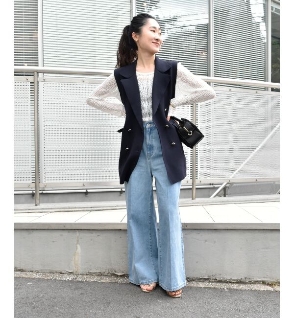  「《手洗い可能》TORRAZZO DONNAミラノリブニットベスト」|その他|