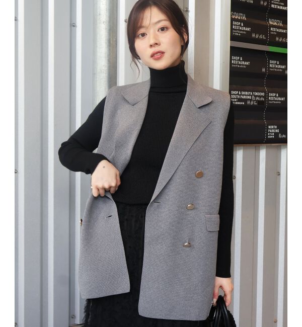  「《手洗い可能》TORRAZZO DONNAミラノリブニットベスト」|その他|