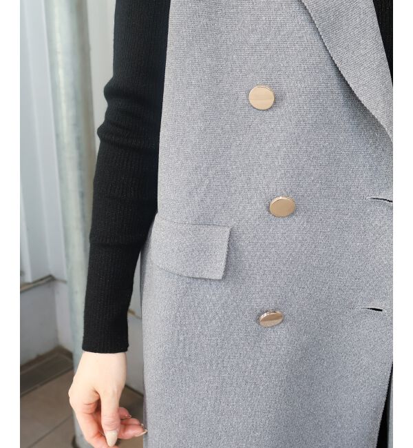  「《手洗い可能》TORRAZZO DONNAミラノリブニットベスト」|その他|