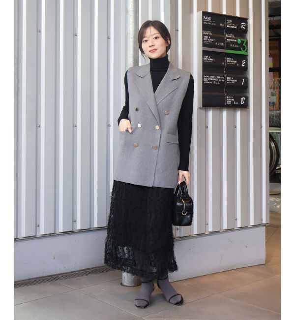  「《手洗い可能》TORRAZZO DONNAミラノリブニットベスト」|その他|