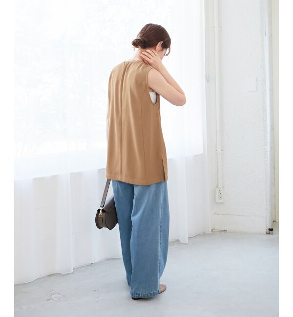  「《WEB限定アイテム》チュールレイヤードセットジレ」|その他|