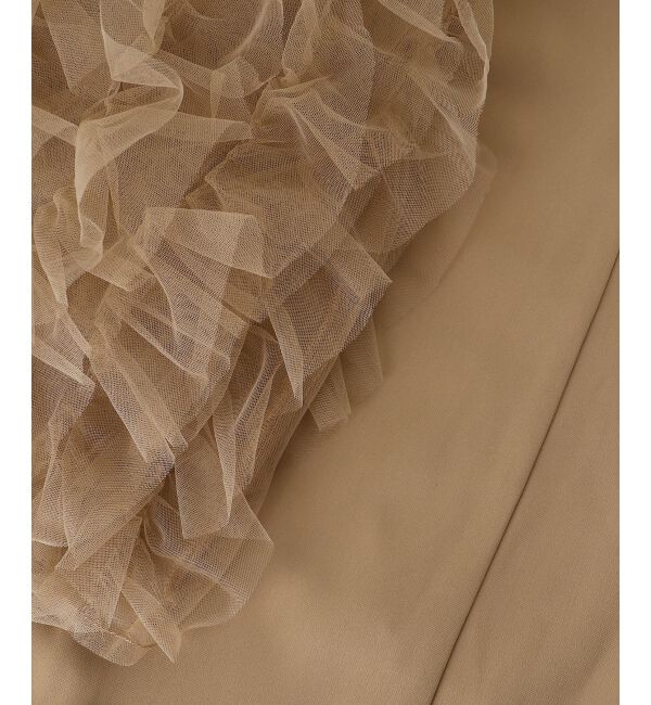  「《WEB限定アイテム》チュールレイヤードセットジレ」|その他|