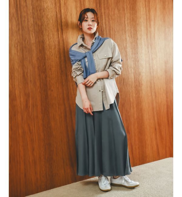  「《手洗い可能》ハイゲージワイドVネックカーディガン」|カーディガン|