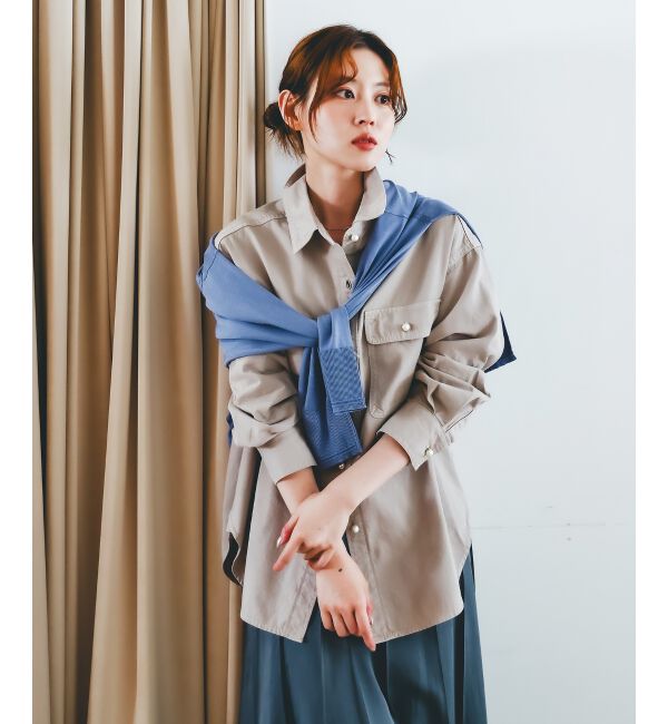  「《手洗い可能》ハイゲージワイドVネックカーディガン」|カーディガン|