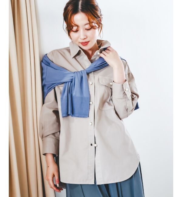  「《手洗い可能》ハイゲージワイドVネックカーディガン」|カーディガン|