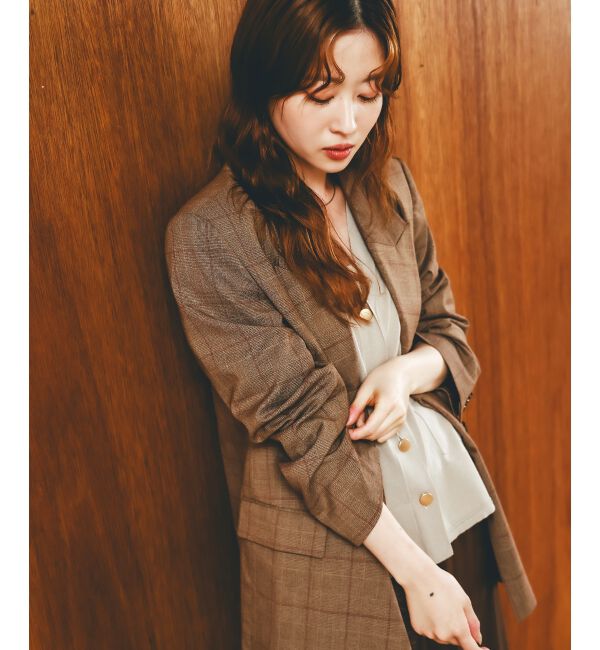  「《手洗い可能》ハイゲージワイドVネックカーディガン」|カーディガン|