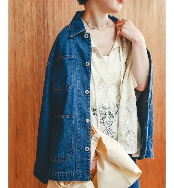  「デニムカバーオールジャケット」|その他|