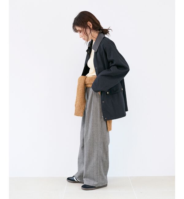  「異素材カラーワークジャケット」|その他|