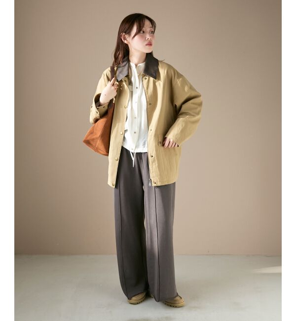  「異素材カラーワークジャケット」|その他|