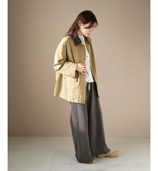  「異素材カラーワークジャケット」|その他|