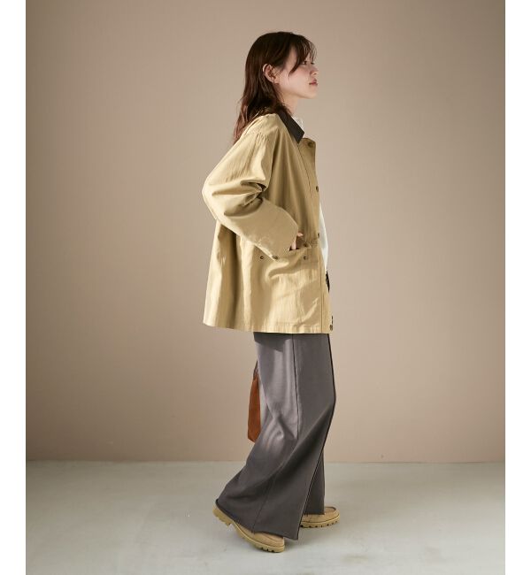  「異素材カラーワークジャケット」|その他|