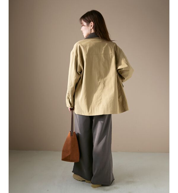  「異素材カラーワークジャケット」|その他|