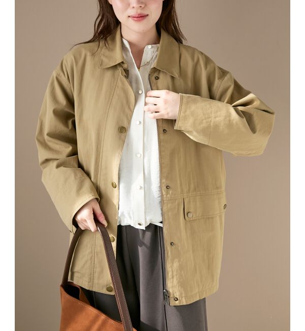  「異素材カラーワークジャケット」|その他|