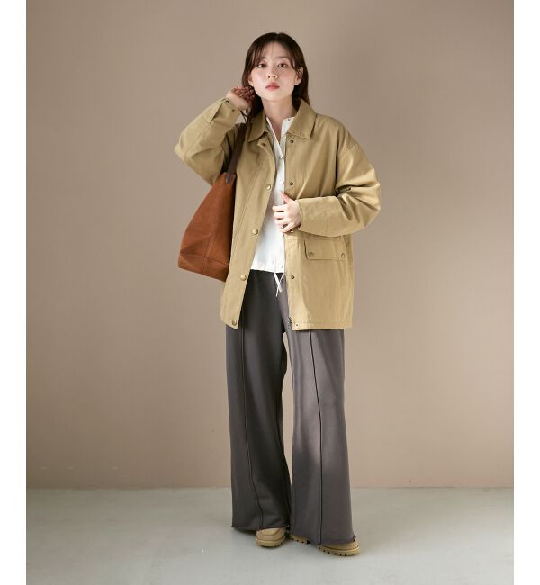  「異素材カラーワークジャケット」|その他|