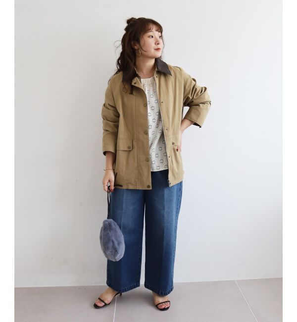  「異素材カラーワークジャケット」|その他|