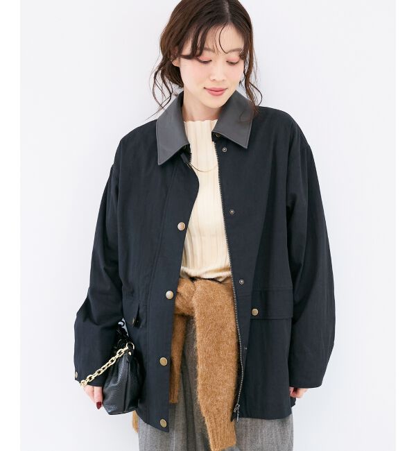  「異素材カラーワークジャケット」|その他|