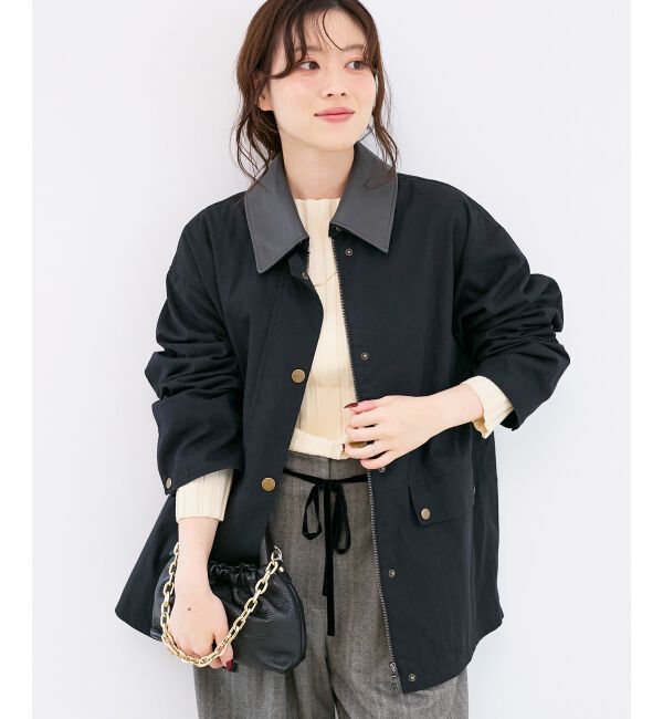  「異素材カラーワークジャケット」|その他|