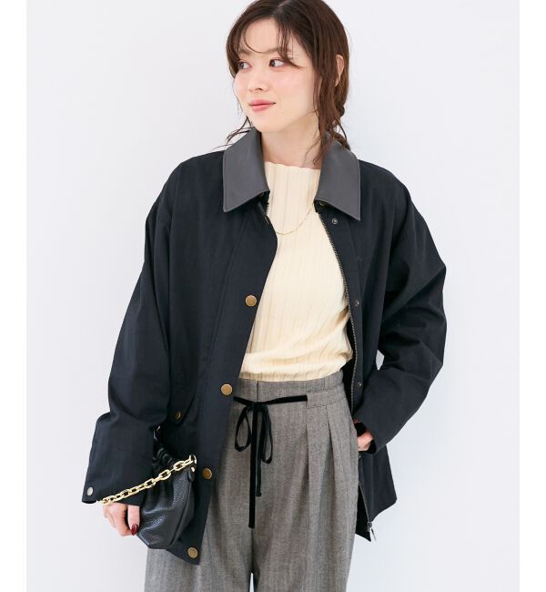  「異素材カラーワークジャケット」|その他|