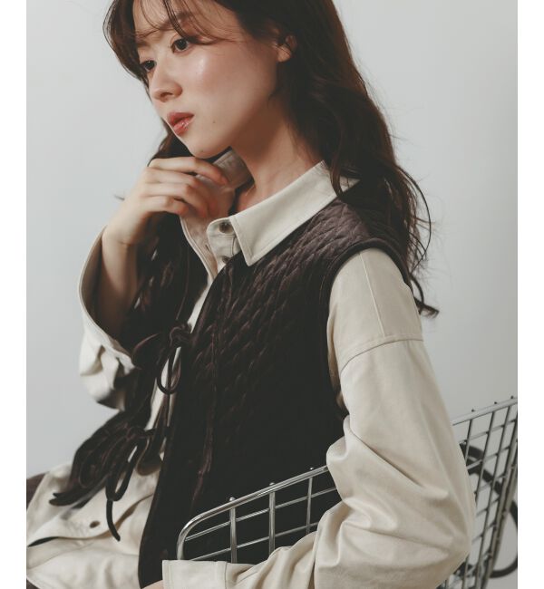  「TORRAZZO DONNAキルトベロアジャケット」|その他|