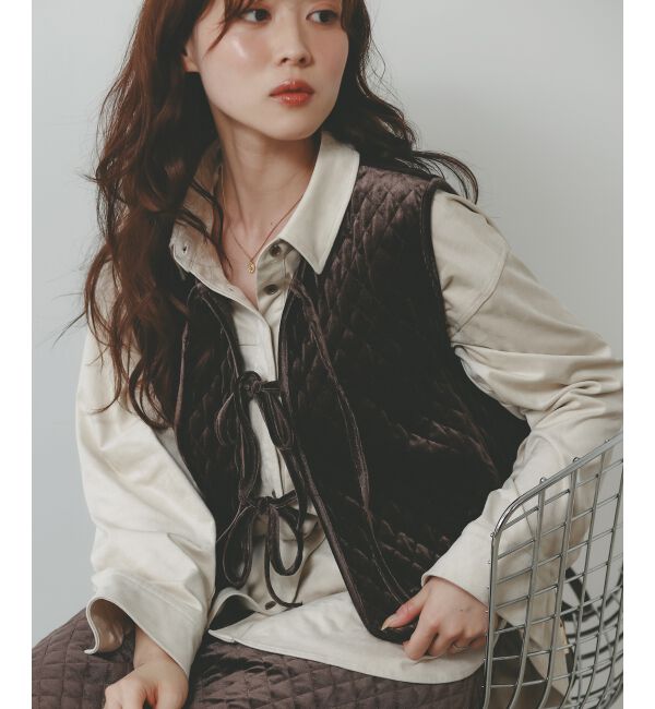  「TORRAZZO DONNAキルトベロアジャケット」|その他|