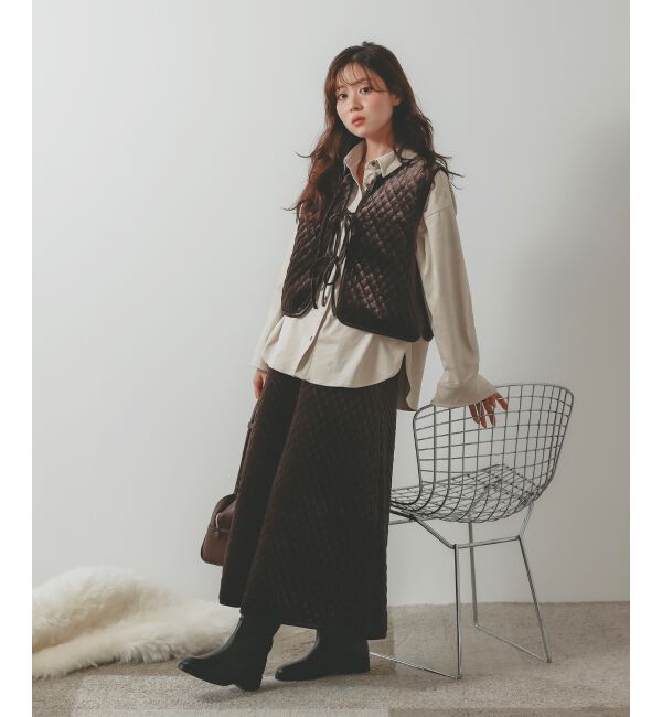  「TORRAZZO DONNAキルトベロアジャケット」|その他|