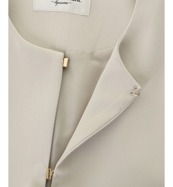  「ツインクロスノーカラーペプラムジャケット」|その他|