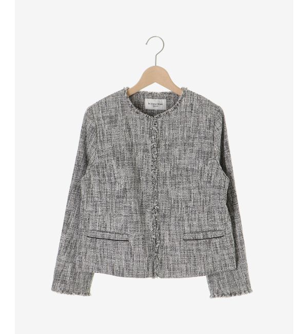  「ツイードフリンジノーカラージャケット」|その他|
