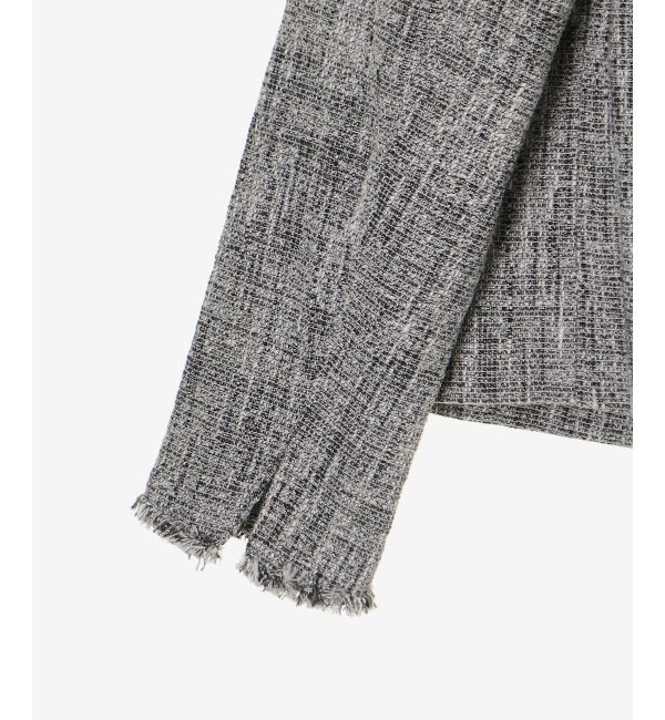  「ツイードフリンジノーカラージャケット」|その他|