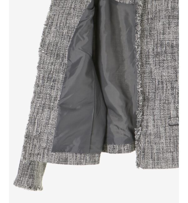  「ツイードフリンジノーカラージャケット」|その他|