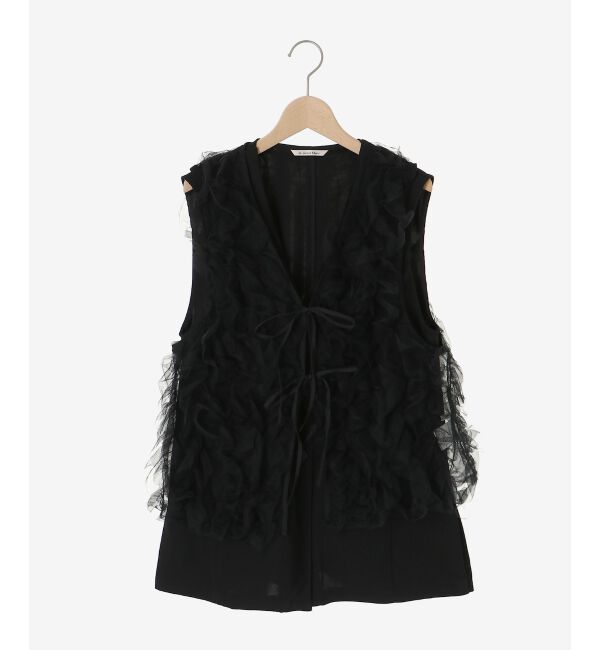  「《WEB限定アイテム》チュールレイヤードセットジレ」|その他|