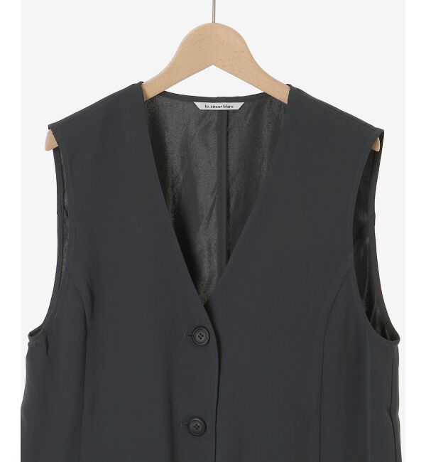  「《WEB限定アイテム》チュールレイヤードセットジレ」|その他|