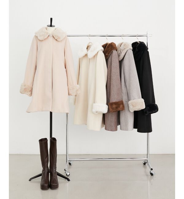  「7wayファー&times;ビジューコート」|その他|