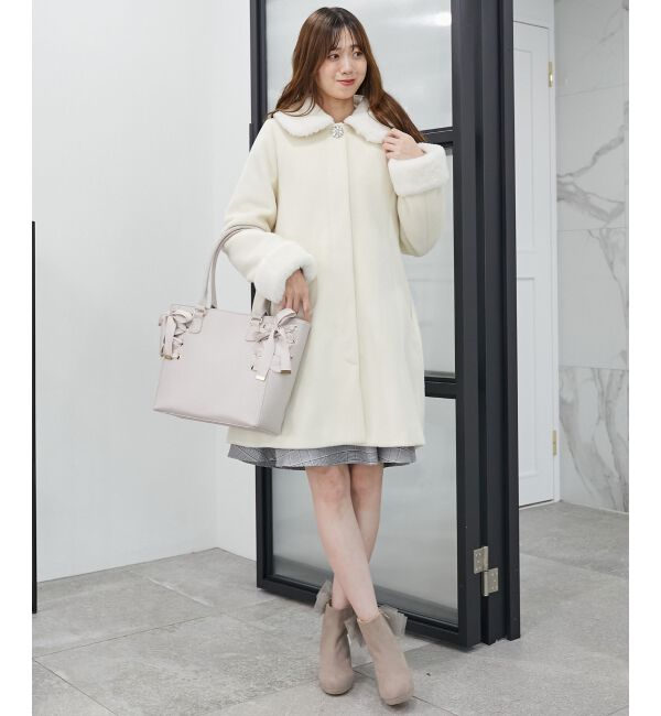  「7wayファー&times;ビジューコート」|その他|