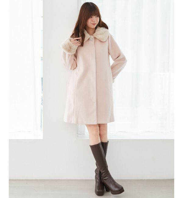  「7wayファー&times;ビジューコート」|その他|