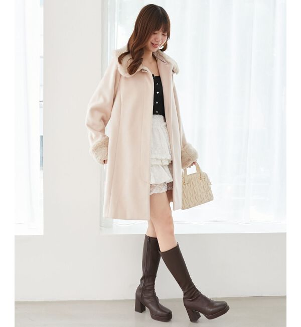  「7wayファー&times;ビジューコート」|その他|