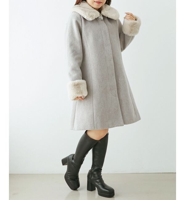  「7wayファー&times;ビジューコート」|その他|