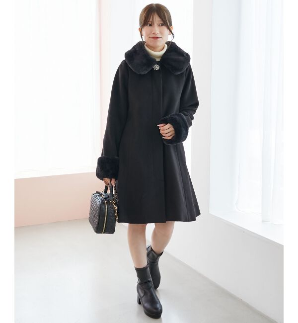  「7wayファー&times;ビジューコート」|その他|