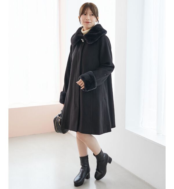  「7wayファー&times;ビジューコート」|その他|