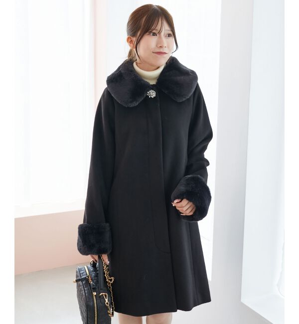  「7wayファー&times;ビジューコート」|その他|