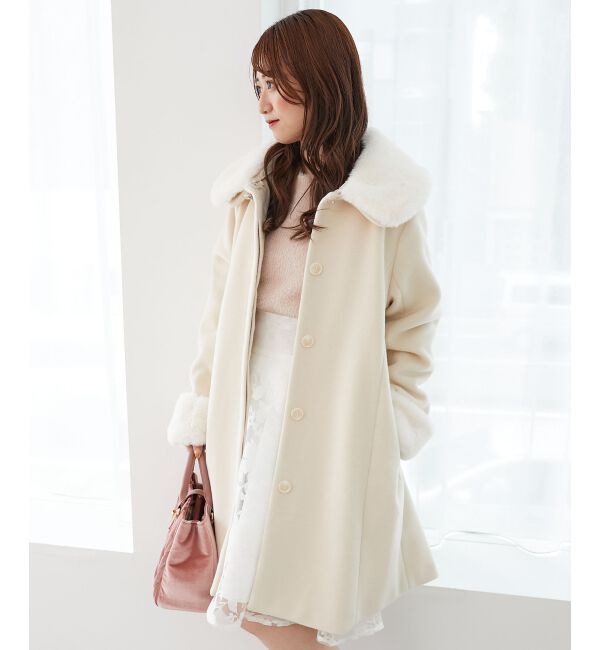  「7wayファー&times;ビジューコート」|その他|