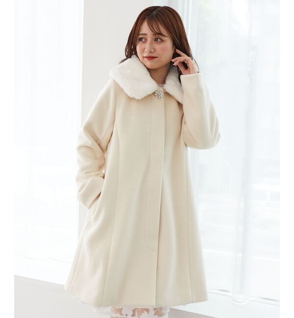  「7wayファー&times;ビジューコート」|その他|