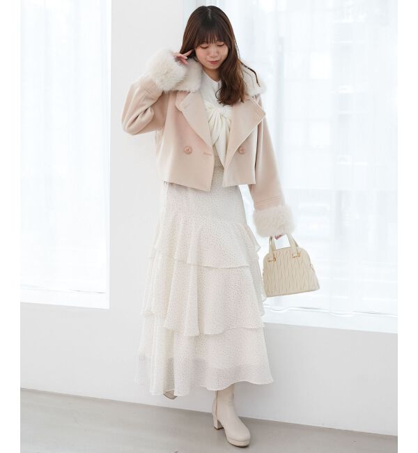  「&infin;マルチwayフェイクファー付ショートコート」|その他|