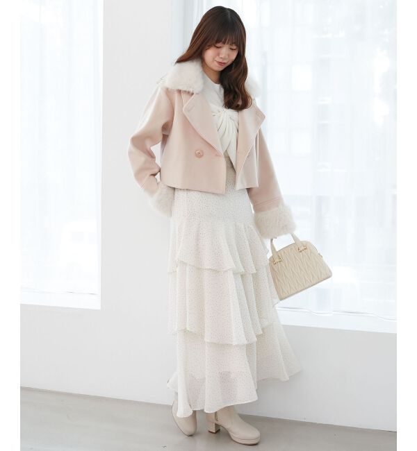  「&infin;マルチwayフェイクファー付ショートコート」|その他|