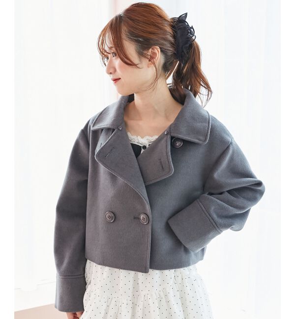  「&infin;マルチwayフェイクファー付ショートコート」|その他|