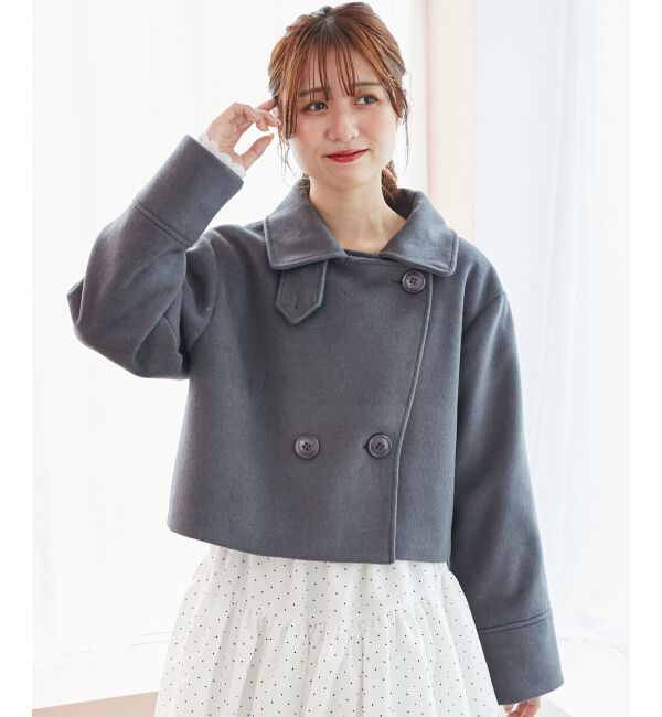  「&infin;マルチwayフェイクファー付ショートコート」|その他|