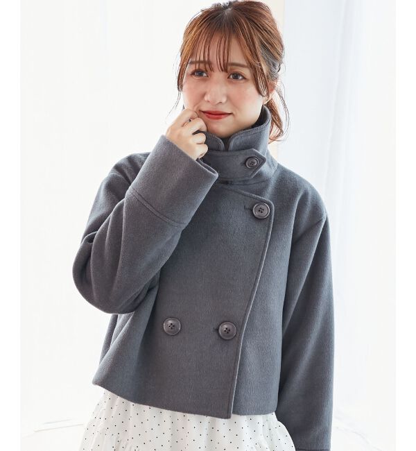  「&infin;マルチwayフェイクファー付ショートコート」|その他|