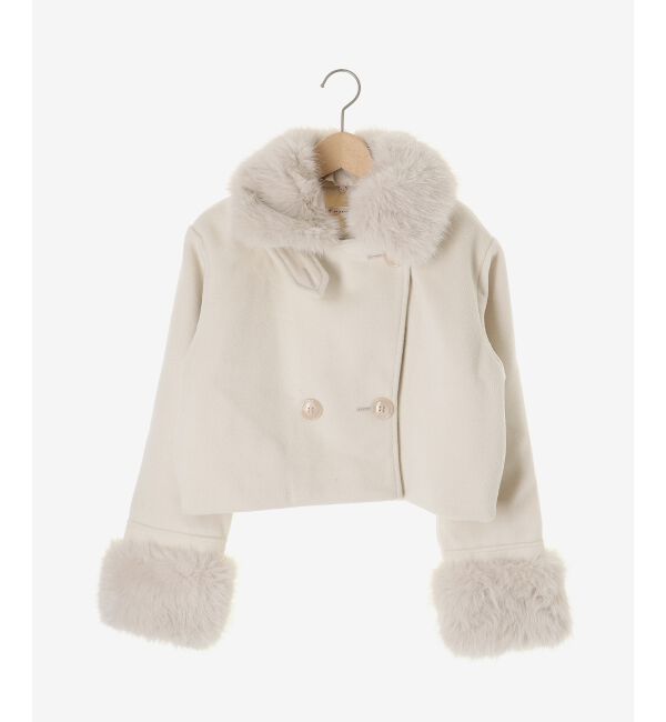  「&infin;マルチwayフェイクファー付ショートコート」|その他|